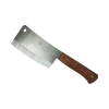 Nikken Stainless Steel Cleaver with Wooden Handle - 50936