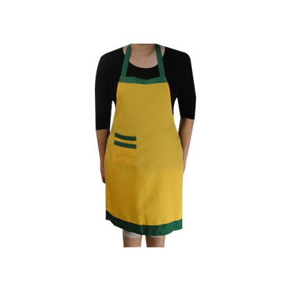 Cook's Apron Yellow & Green - CAYG