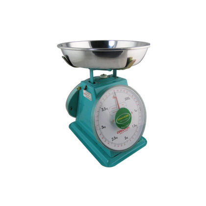 COMANCHE 2 Dial Spring Scale With Round Pan -  CMC