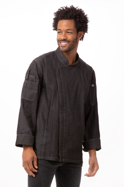 Chef Works Urban Series Collection Gramercy Denim Chef Coat - EXDZ001