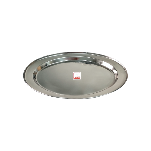KTL Stainless Steel Deep Oval Plate - IDOP