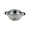 Stainless Steel Steamboat with Glass Lid