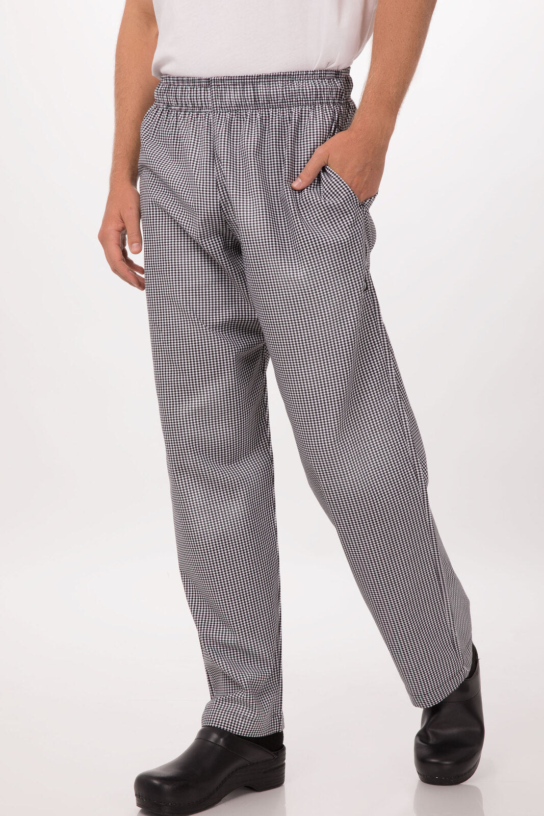 Chef Works Men Essential Baggy Chef Pants (Small Check Pattern) - NBCP –  Eong Huat