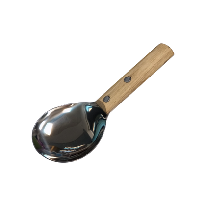 Stainless Steel Wood Handle Spoon - YK6640